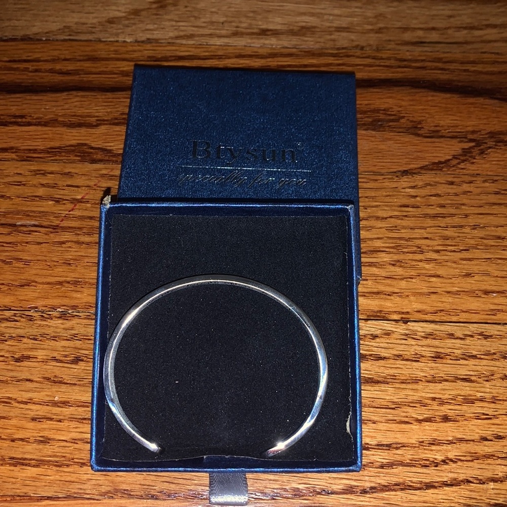 New Silver Cuff Bracelet